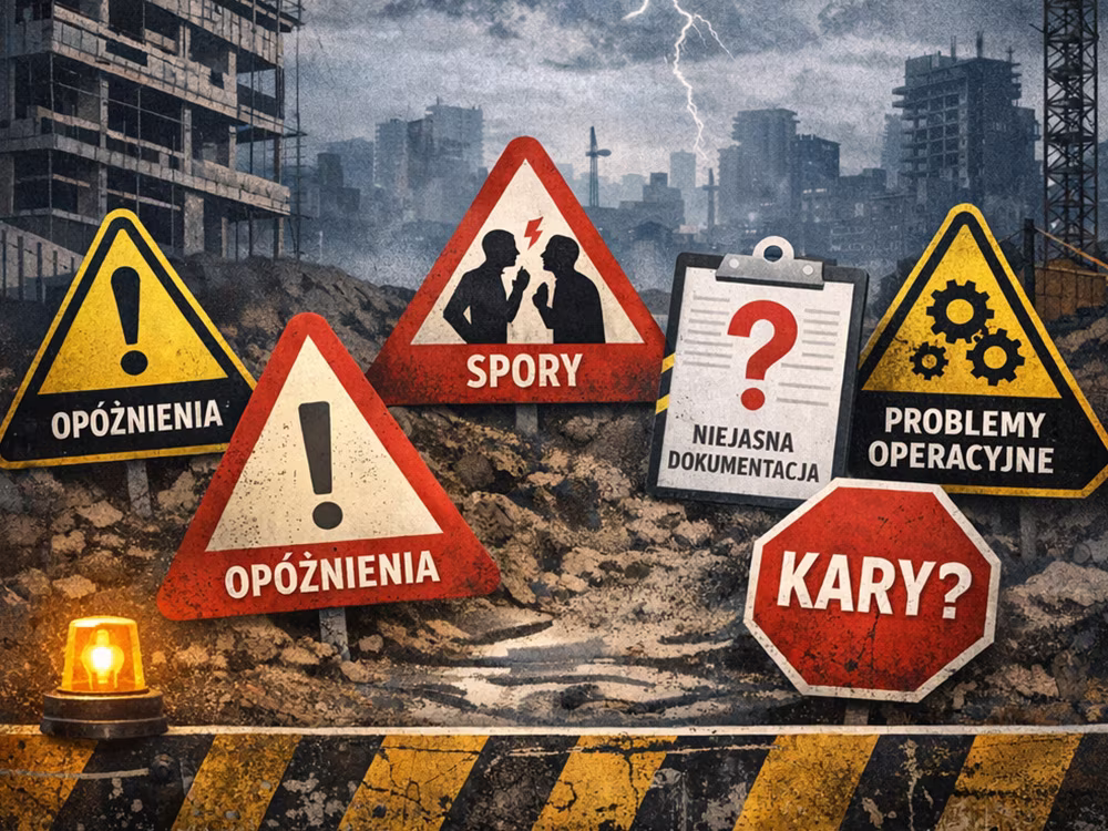 Po czym poznać, że kontrakt budowlany zaczyna być zagrożony?