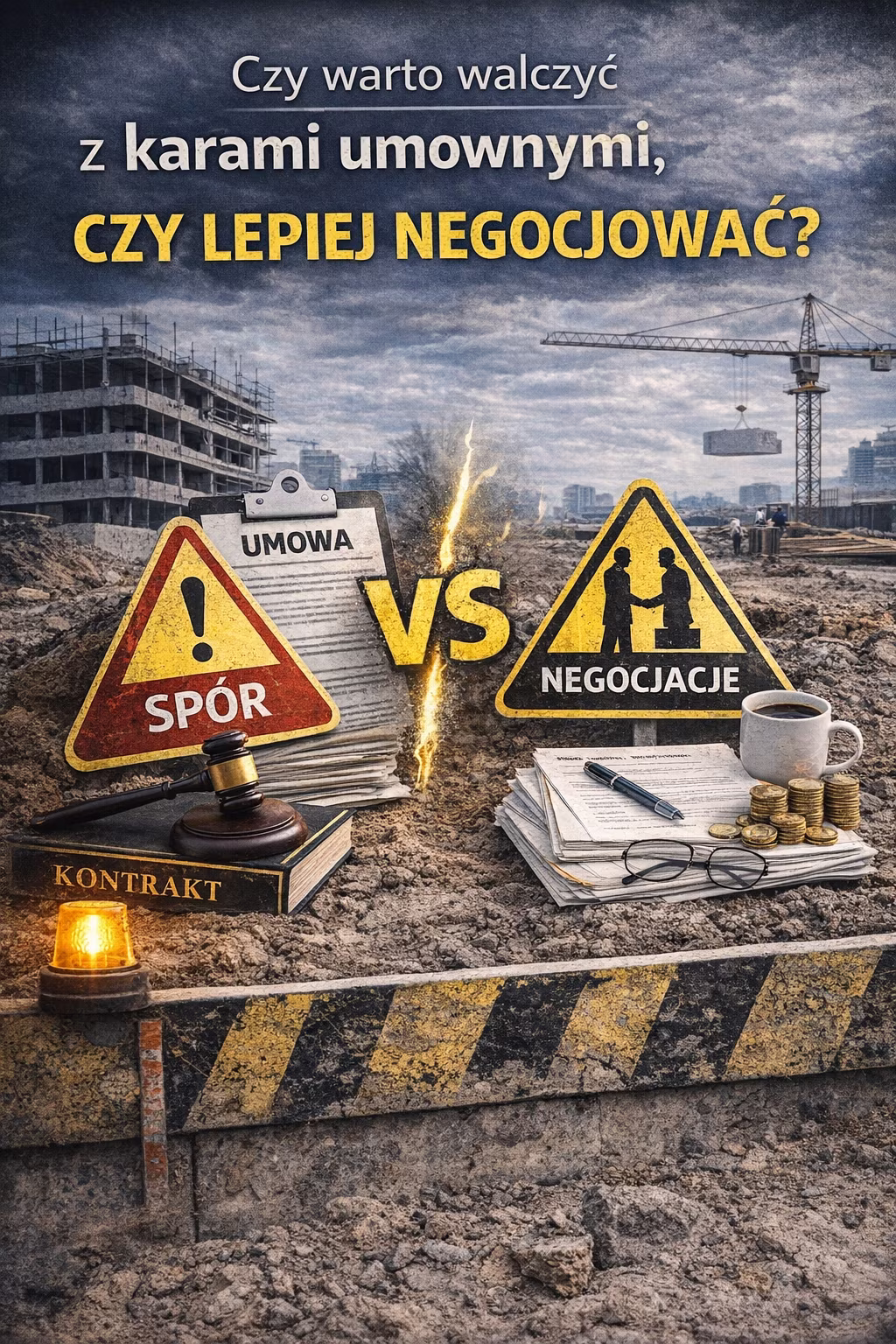 Czy warto walczyć z karami umownymi, czy lepiej negocjować?