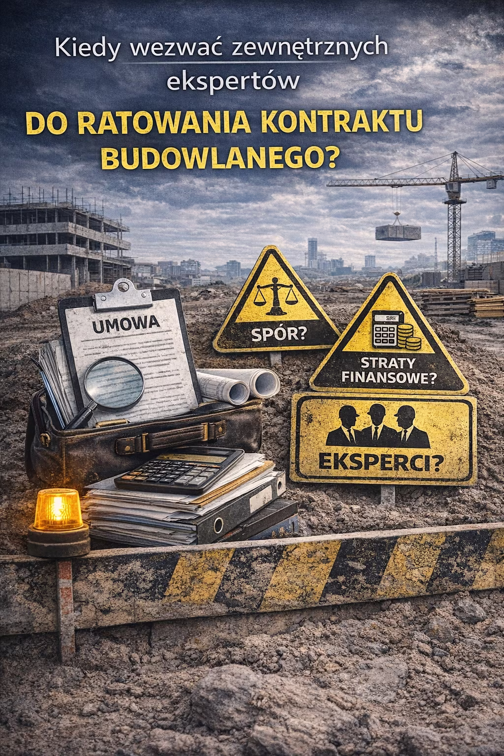 Kiedy wezwać zewnętrznych ekspertów do ratowania kontraktu budowlanego?